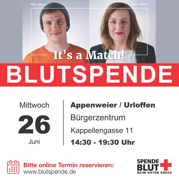 Blutspende in Urloffen